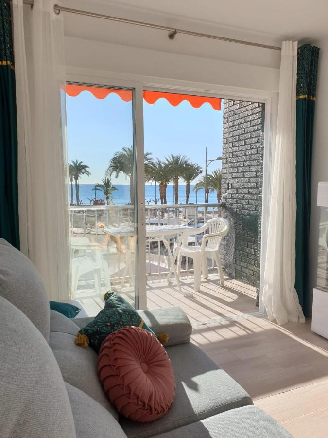 Vistas Al Mar Desde La Playa De El Rihuete En Puerto De Mazarron Apartment Luaran gambar